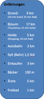 Entferungen